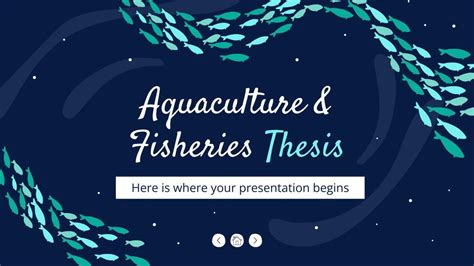 fish presentation|Aquaculture & Fisheries Thesis .